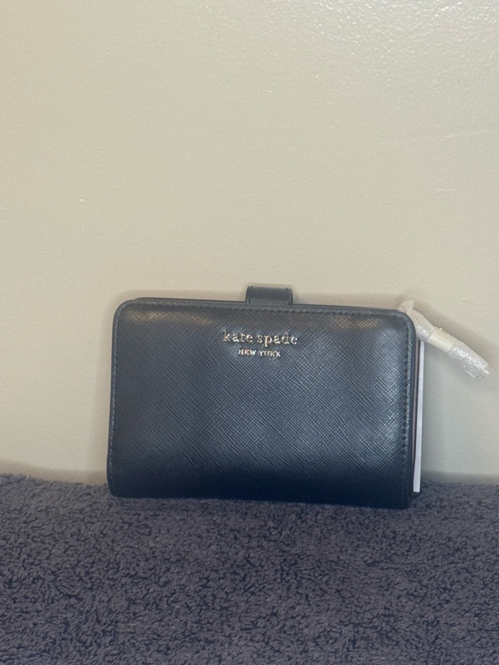 Kate Spade New York Spencer Saffiano Leather Compact Wallet